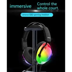 Lenovo ThinkPlus G82B RGB USB Gaming Headphone with 7.1 Surround Sound and Microphone