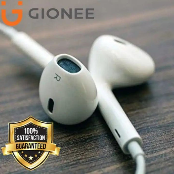 GIONEE 101% Original Handsfree – High Quality Deep Bass & Clear Mic
